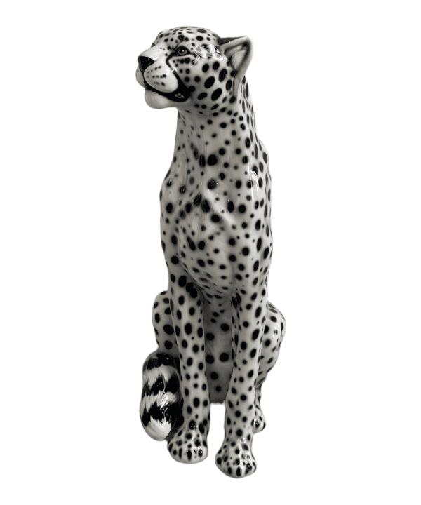 LILO 87CM CLOSED MOUTH CERAMIC CHEETAH