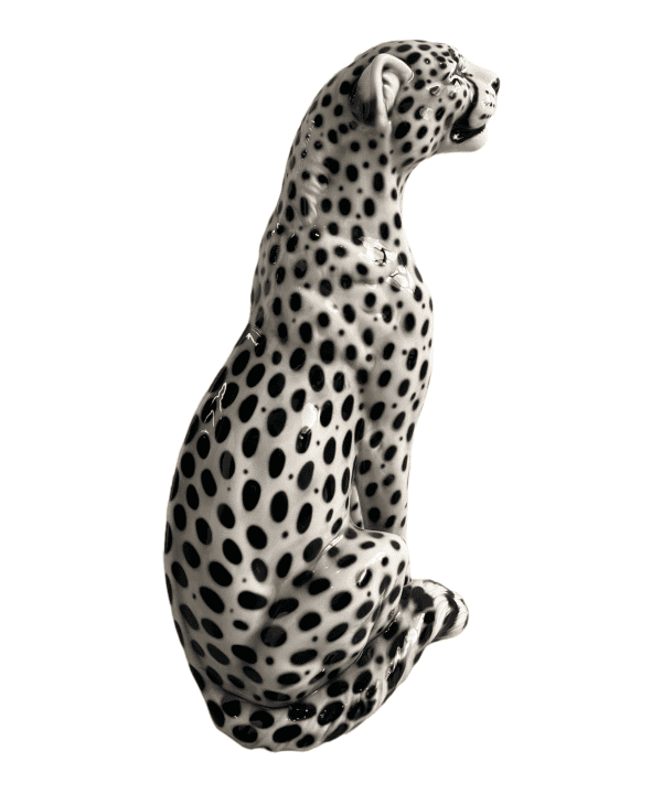 LILO 87CM CLOSED MOUTH CERAMIC CHEETAH