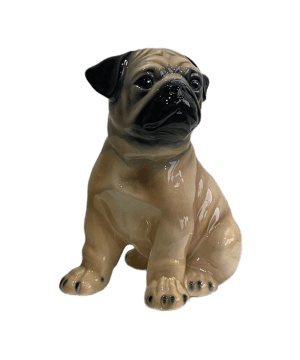 Ceramic Pug 30cm
