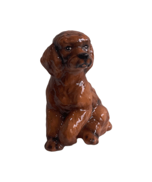 TEDDY 30CM CERAMIC POODLE SCULPTURE Ceramic Dog 30cm